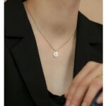 Vintage Style Round Compass Necklace - Image 2