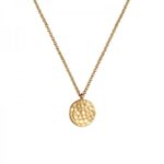 Hammertone copper-Plated Vintage Copper Necklace